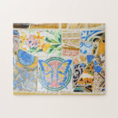 Park Guell mosaics puzzle Legpuzzel (Horizontaal)