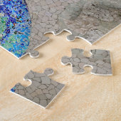 Park Guell mosaics puzzle Legpuzzel (Zijkant)