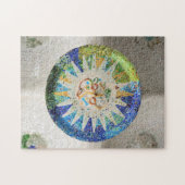 Park Guell mosaics puzzle Legpuzzel (Horizontaal)