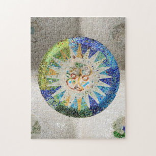 Park Guell mosaics puzzle Legpuzzel