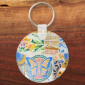 Park Guell mosaics Sleutelhanger (Voorkant)