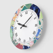 Park Guell mosaics Wall Clock Grote Klok (Hoek)