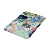 Park Guell-mozaïeken Badmat (Gekanteld)