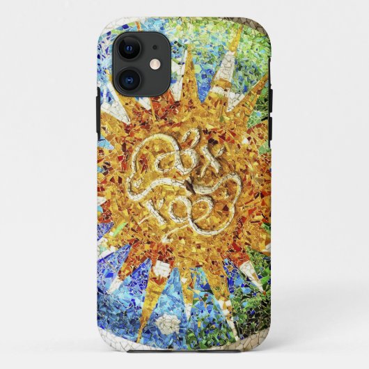 Park Guell-mozaïeken Case-Mate iPhone Case (Achterkant)