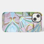 Park Guell-mozaïeken iPhone Hoesje (Achterkant horizontaal)