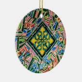 Park Guell-mozaïeken Keramisch Ornament (Rechts)