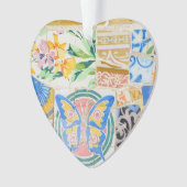 Park Guell-mozaïeken Ornament (voorkant)