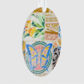 Park Guell-mozaïeken Ornament (voorkant)
