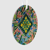 Park Guell-mozaïeken Ornament (voorkant)