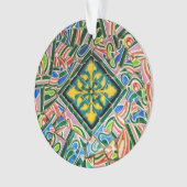 Park Guell-mozaïeken Ornament (voorkant)