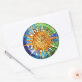 Park Guell mozaïeken Sticker (Envelop)