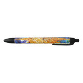 Park Guell-mozaïeken Zwarte Inkt Pen (Bodem)