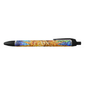 Park Guell-mozaïeken Zwarte Inkt Pen (Bovenkant)