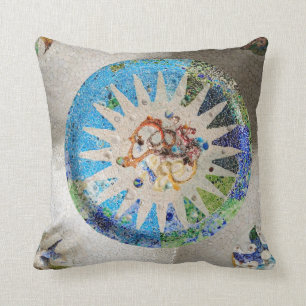 Park Guell-mozaïekkussens Kussen