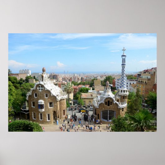 Park Guell Poster (Voorkant)