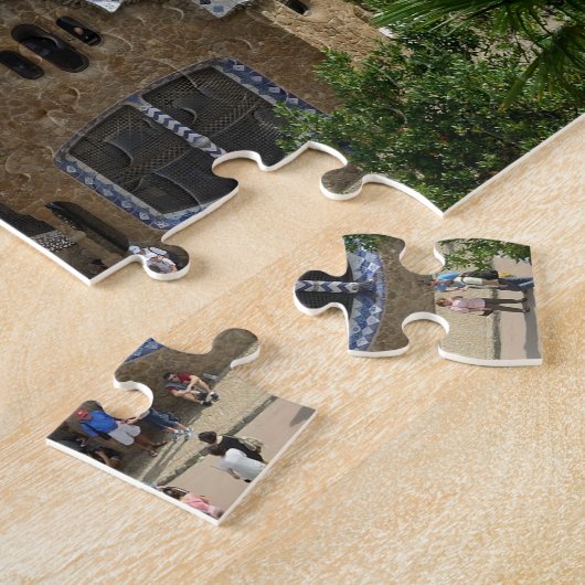 Park Guell Puzzle Legpuzzel (Zijkant)