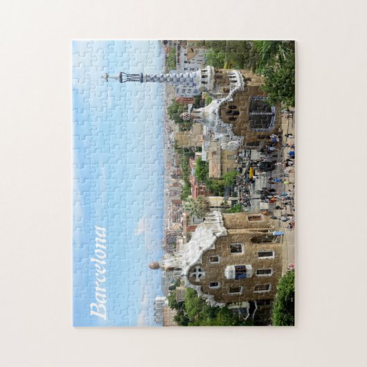 Park Guell Puzzle Legpuzzel (Verticaal)