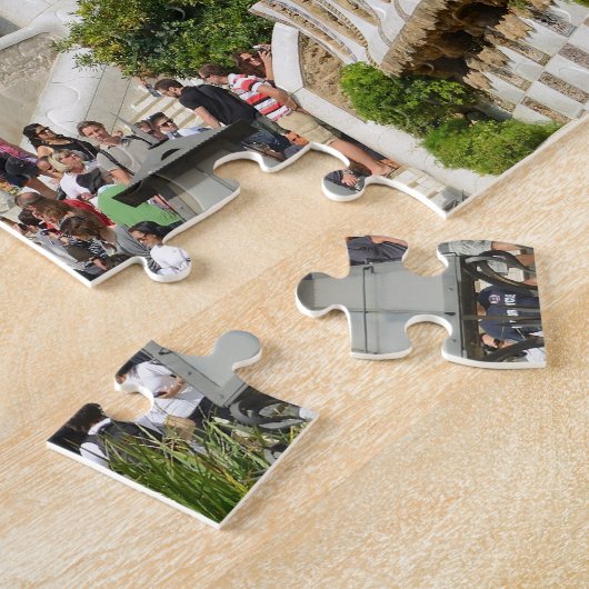 Park Guell Puzzle Legpuzzel (Zijkant)