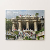 Park Guell Puzzle Legpuzzel (Horizontaal)