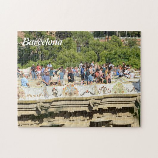 Park Guell Puzzle Legpuzzel (Horizontaal)