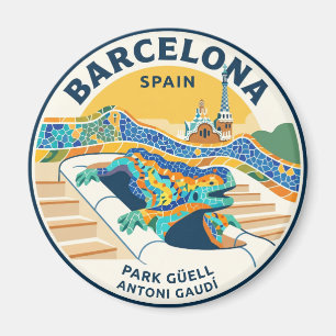 Park Güell Spanje Magneet