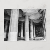 Park Güell van Antonio Gaudi in Barcelona foto