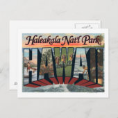 Park Haleakala Nat'l, Hawaii Briefkaart (Voorkant / Achterkant)