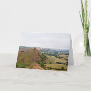 Park Hill van Chrome Hill, district Peak, Derbysh Kaart