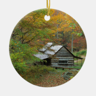 Park Homestead Cabin Ains Tennessee Keramisch Ornament
