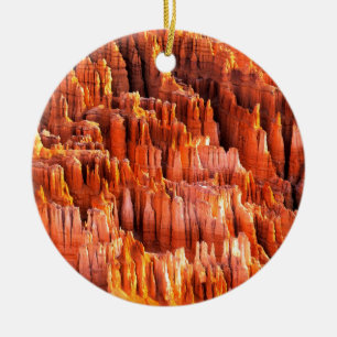 Park Hoodoformations Bryce Canyon Utah Keramisch Ornament