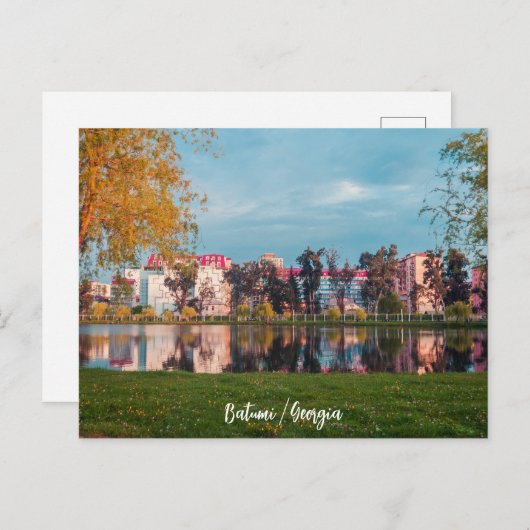 Park in Batumi Briefkaart (Voorkant / Achterkant)