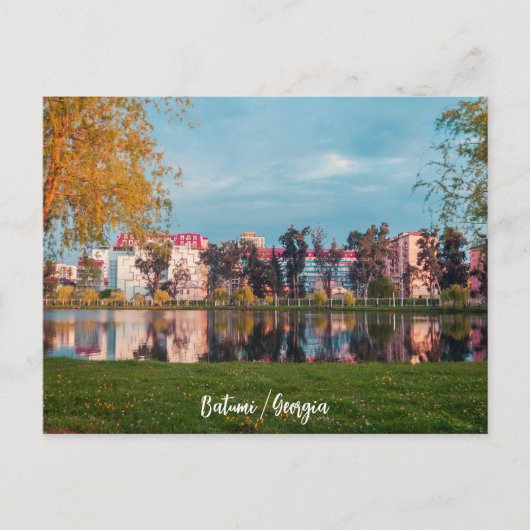 Park in Batumi Briefkaart (Voorkant)