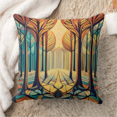 Park in de herfst kussen (Deken)