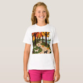 Park in de herfst t-shirt (Voorkant volledig)