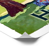 Park in Harrogate, stad North Yorkshire Poster (Hoek)