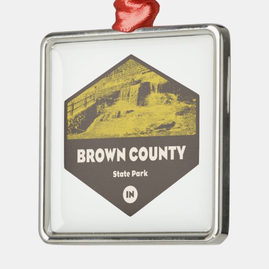 Park Indiana Metalen Ornament (Links)