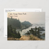 Park Kaap Arago, kust van Oregon Briefkaart (Voorkant / Achterkant)