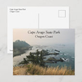 Park Kaap Arago, kust van Oregon Briefkaart (Voorkant / Achterkant)