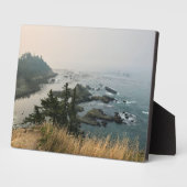 Park Kaap Arago, kust van Oregon Fotoplaat (Zijkant)
