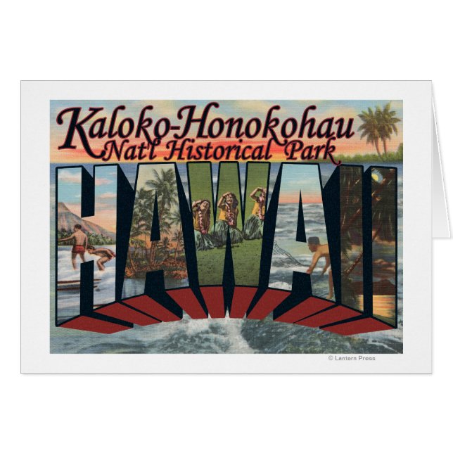 Park Kaloko-Honokohau Nat'l, Hawaii (Voorkant Horizontaal)
