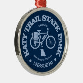 Park Katy Trail Metalen Ornament (Rechts)