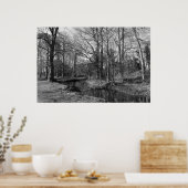 Park Landscape - Bute Park, Cardiff Poster (Keuken)