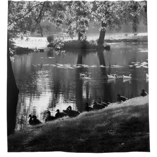 Park Life-scan Douchegordijn (Voorkant)