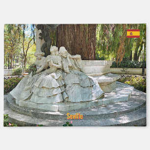 Park Maria Louisa in Sevilla Magneet