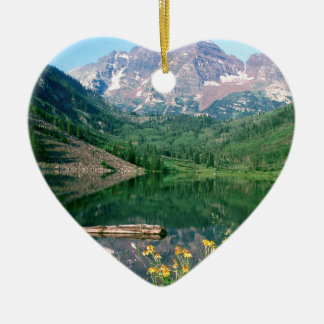 Park Maroon Bells White River Colorado Keramisch Ornament