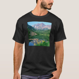 Park Maroon Bells White River Colorado T-shirt