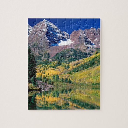 Park Maroon Bells White River Forest Colorado Legpuzzel (Verticaal)