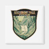 Park Minnesota  Herfsten Magneet (Voorkant)