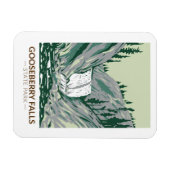 Park Minnesota Herfsten Magneet (Horizontaal)