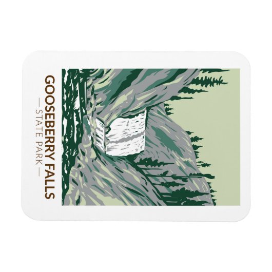 Park Minnesota  Herfsten Magneet (Horizontaal)